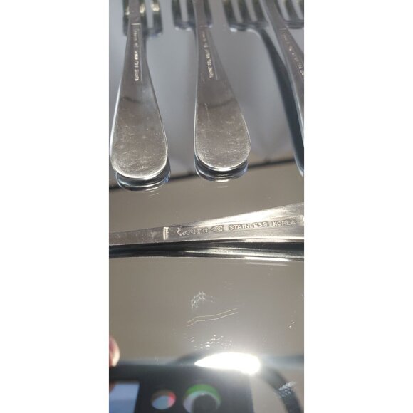 Rogers Co Stainless Korea Forks Silverware Flatware - SET OF 8 - Picture 8 of 8